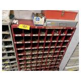 Bolt caddies  and 2 boxes of nuts and bolts