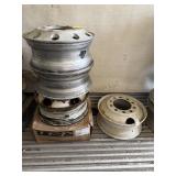6 Used Semi Rims
