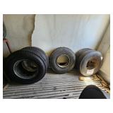 5 - Used 10.00-20 w/ Steel Rims