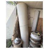 Roll of Trailer Roofing, Steps, Door Seals