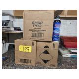 3 Cases of Shop Pro Brake Parts Cleaner