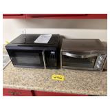 Microwave and Oster Toaster Oven