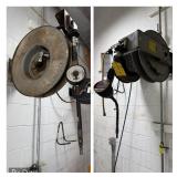 2 Oil Hose Reels