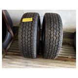 2 Goodyear Wrangler LT245/75R17 Tires