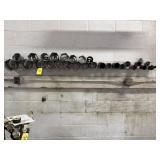 Axle nut set 1in drive