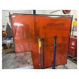 Exhaust pipe Jacks and weld the blinds