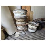 6 Used Semi Rims