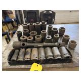3/4-1in Impact Sockets