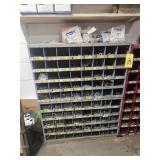 Gray Bolt Bin w/ Contents