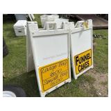 Pair of Signicade Sign Holders