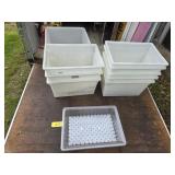8 Food bins, 3 Colander bins and a Rolling Bin