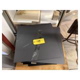 17x17 in Black foam PVC sheets on a palette