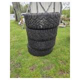 4 Goodyear Wrangler LT285/70R17 Tires