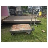 Haul Master Hydraulic Table Cart