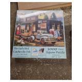 New and Used Puzzles and a Puzzle Board