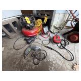 Air Compressor and Corded Tools