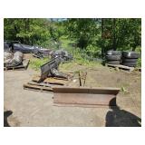 2 Lawn Mower Snow Plows