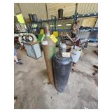 Oxygen and Acetylene Tanks