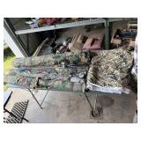 Skyline Camo Fabric Sheets, Fishing Poles