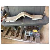 Chevy bench seat, winch and front grill