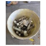 Large Stainless Steel Bolts, Washers, and Nuts