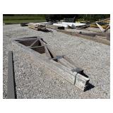 8pcs 3:12 half trusses
