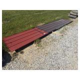 210 LF Red Metal roof