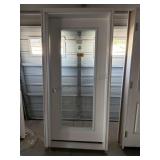 32in x 80in x 6.5in Full Glass Exterior Door