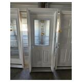 32in Right Hand Inswing Half Glass Door