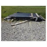 345 L.F. Bronze Metal roofing