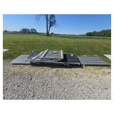 630 L.F. Charcoal Metal Roofing