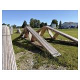 11 PCS 4:12 Trusses