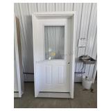 36 in. Half Glass Left Hand Inswing Door