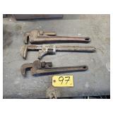 3 Pipe Wrenches