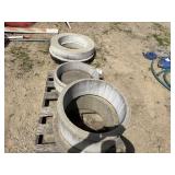 Concrete risers