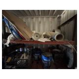 Pex Tubing, PVC Connections, Sump Pump Hose
