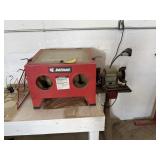 Job Smart Sand Blaster and 1/2 HP Bench Grinder