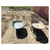 3 wheel barrows