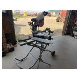 Ridgid Compound Miter Saw, Stand, Fliptop