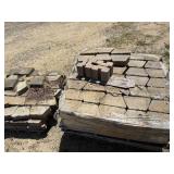 2 Pallets of trapezium bricks