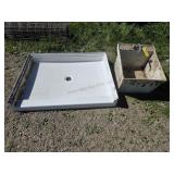 Utility Sink and Shower Base