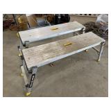 2 - Gorilla GLWP-47 Aluminum Work Platforms