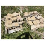 Two pallets of trap landscaping, brick