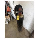 Acetylene Bottle, Welder Helmet