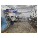 2 HDX 6 Tier Stainless Steel Wire Racks