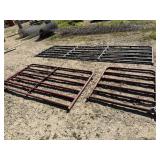 3 Cattle guard fence gates