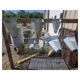 Chicken Galvanized Steel Poultry Restraining Cones