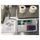 Detecto 30lb Deli Scale with Integral Printer