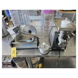 Waring Pro Food Slicer and Realtree Meat Grinder