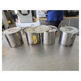 4 - 8 QT. Stainless Steel Stock Pots